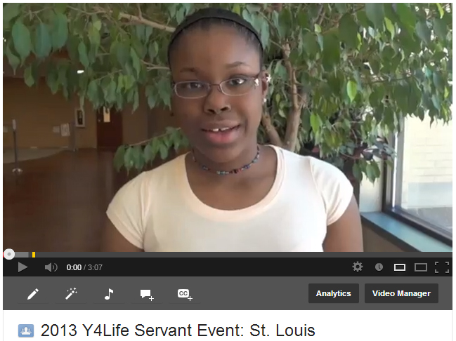 2013 Y4Life Servant Event St