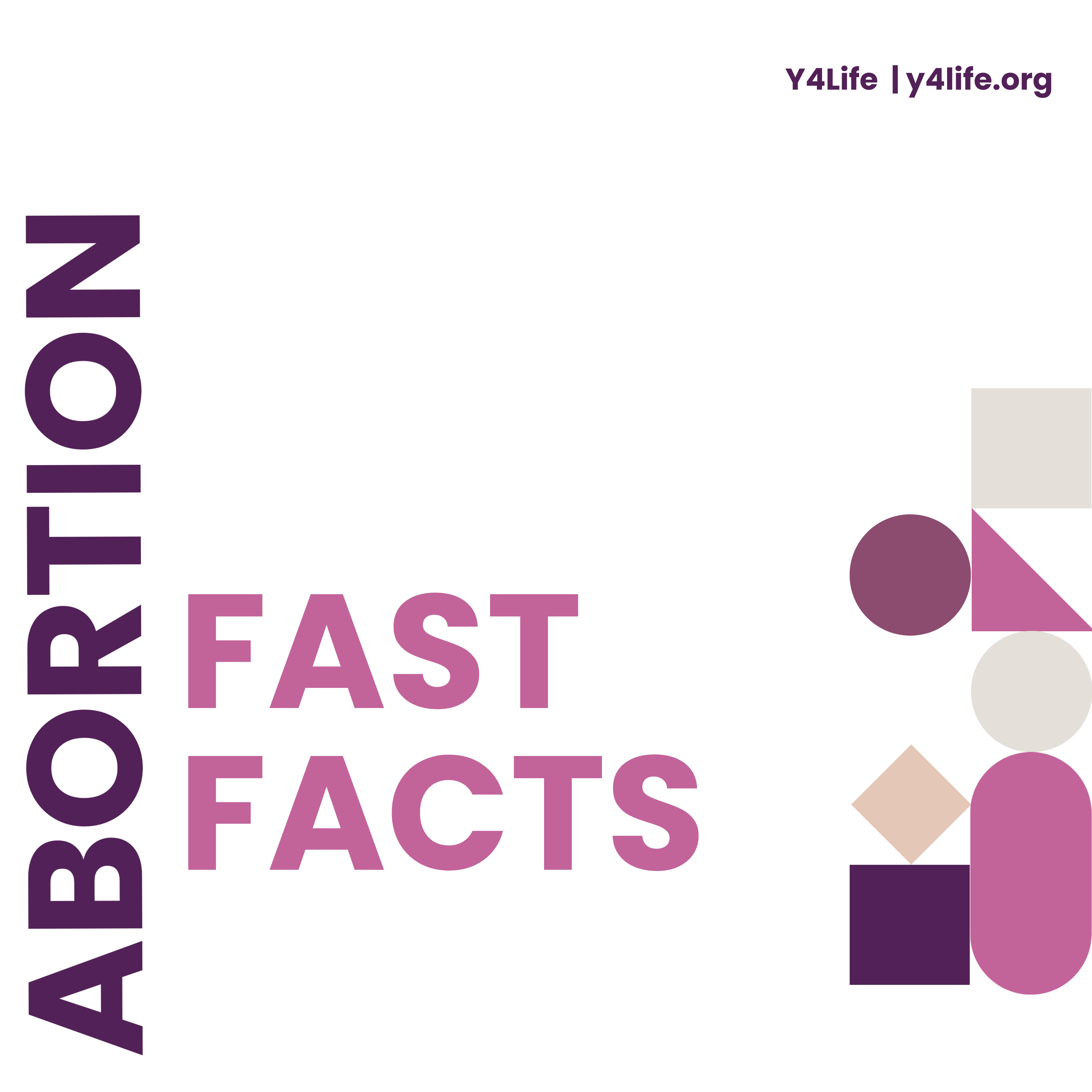 Abortion Fast Facts (fold-out brochure)