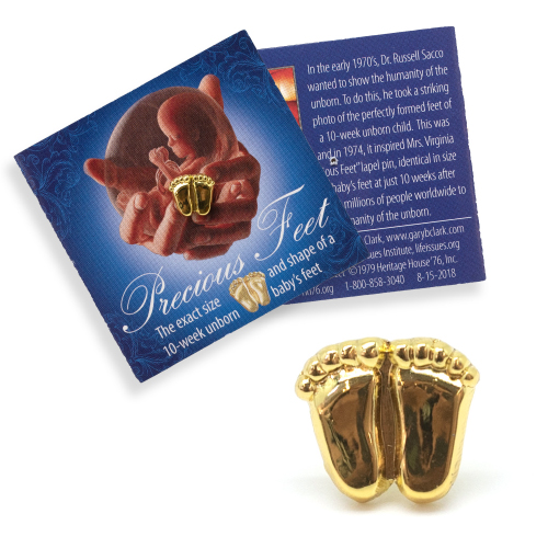 Life Project: Precious Feet/Greeting Card - Lutherans For Life