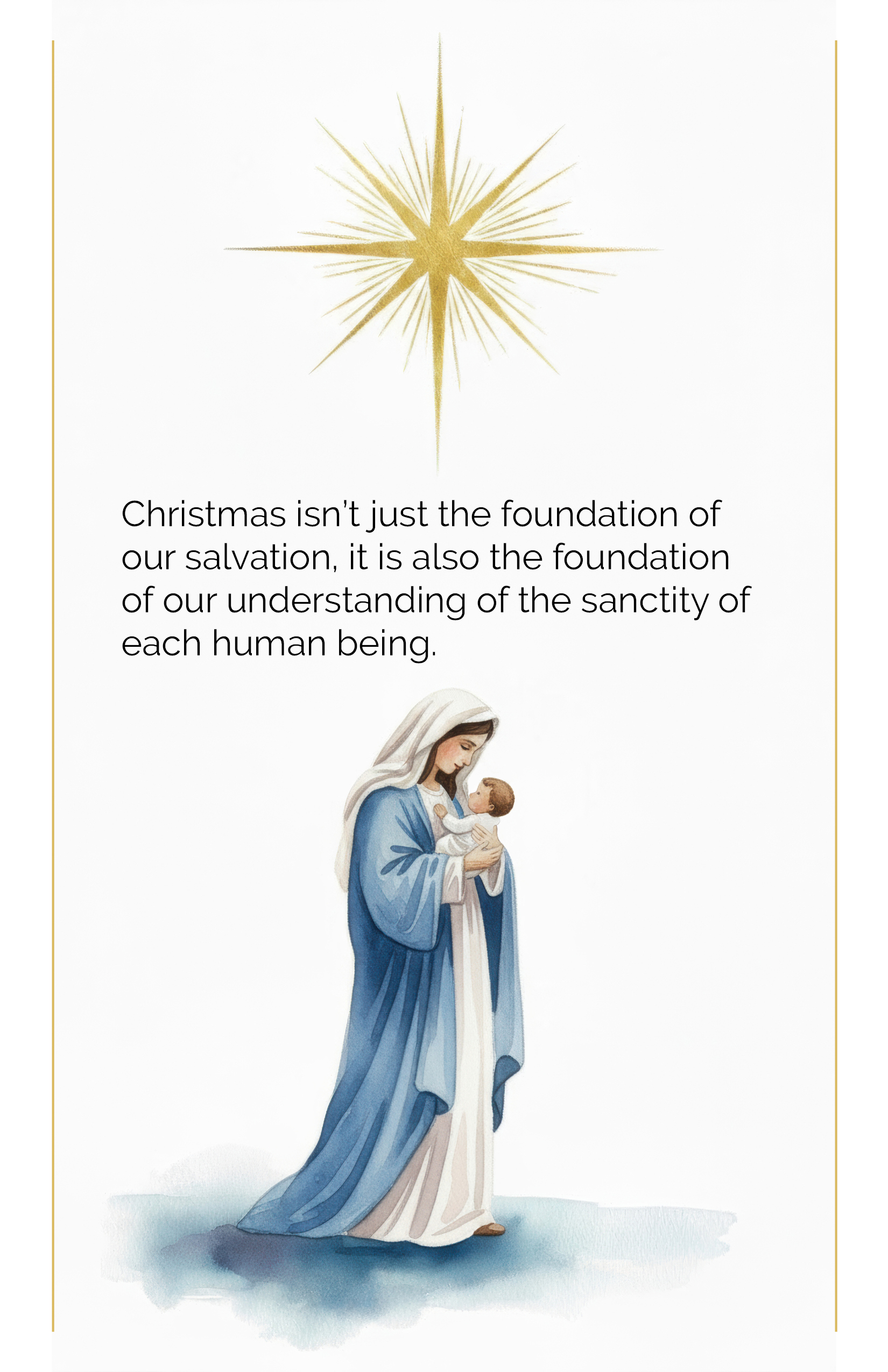Christmas Foundation Bulletin Insert